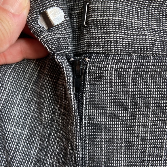 Dressbarn Women's Wide Leg Hi-Rise Patterned Trousers Dress Pants Size 14 - Picture 5 of 10